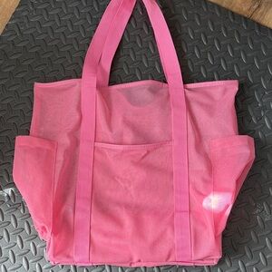 🏖️Pink Women's Mesh Beach Tote Bag 🏖️